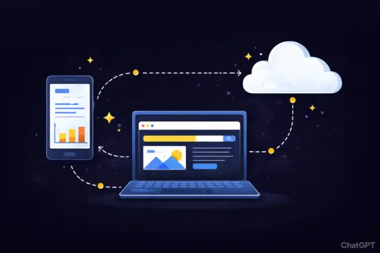 Illustration Application métier & solution SaaS sur mesure